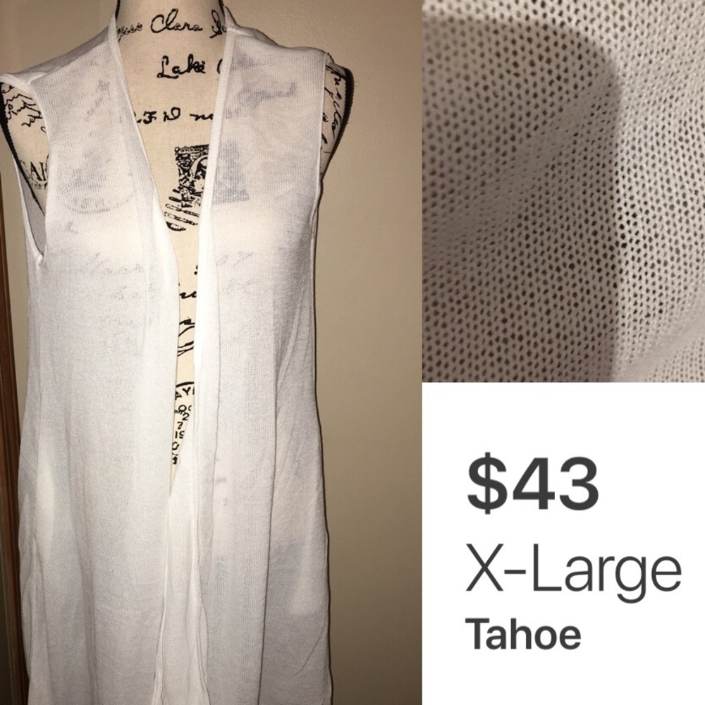 Tahoe piphany honey and lace cover up new
